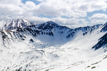 Winter landscape of High Tatra Mountains National Park on a spring time, Poland © Milosz Maslanka