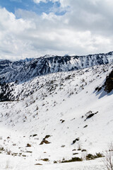 Winter landscape of High Tatra Mountains National Park on a spring time, Poland © Milosz Maslanka