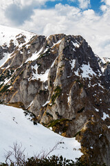 Winter landscape of High Tatra Mountains National Park on a spring time, Poland © Milosz Maslanka