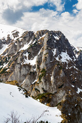 Winter landscape of High Tatra Mountains National Park on a spring time, Poland © Milosz Maslanka