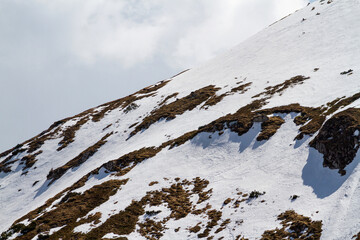 Winter landscape of High Tatra Mountains National Park on a spring time, Poland © Milosz Maslanka