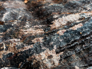 abstract coal fire rock closer up