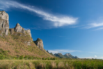 Bueng Bua Wood Boardwalk or Thung Sam Roi Yot National Park, Prachuap Khiri Khan Province, Thailand