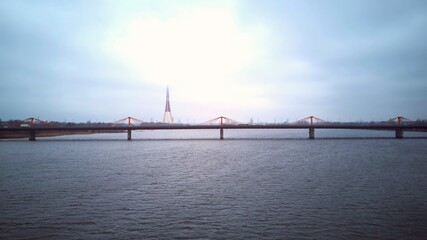 Obraz premium bridge over the river