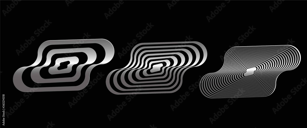 Canvas Prints abstract pattern art poster with space of your text, vector illustration design.