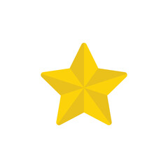 star icon vector. star sign