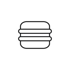 fast food icon vector