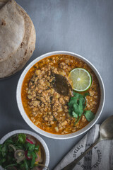 Pork mince curry 
