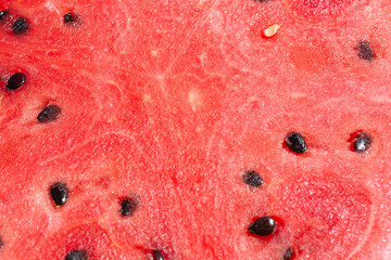 close up of watermelon slice