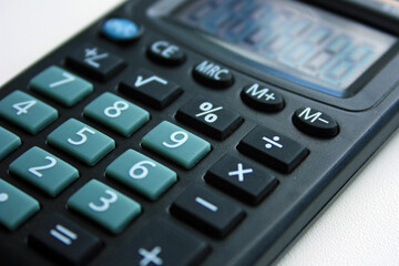 A calculator for calculating finance