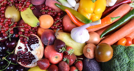 fresh vegetables - ready for cooking