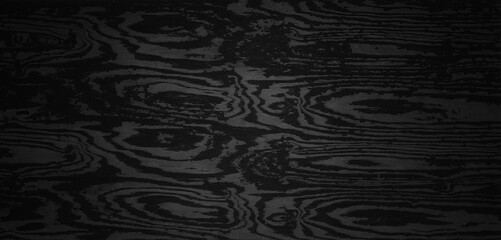 Black wood background or texture