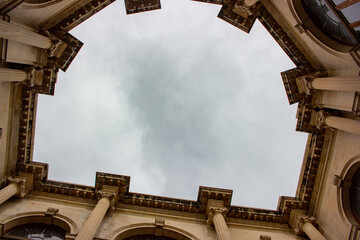 Crete, Greece | Cretian Sky through church