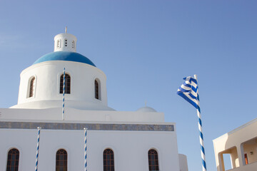 Santorini, Greece church