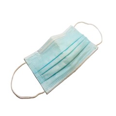 protective mask isolated on white background