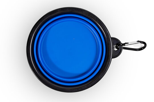 Portable food bowl.  Folding bowl pets