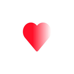 hearth love icon vector