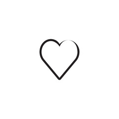hearth love icon vector