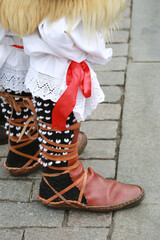 Moscow Maslenitsa Festival 2020. Traditional national celebration in folk style. Performance with...