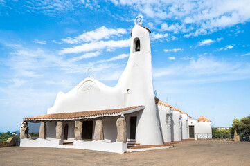 Stella Maris church in Porto Cervo, Sardinia, Italy