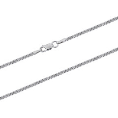 Silver jewelry chain bracelet necklace isolated on white 