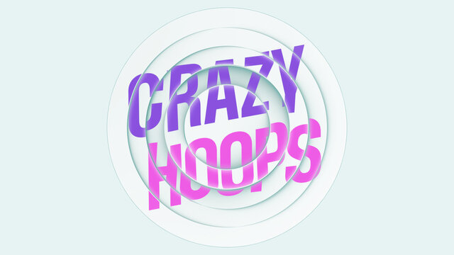 Crazy Sliced Hoops Titles