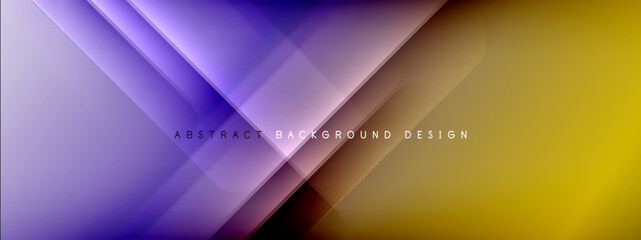 Motion concept neon shiny lines on liquid color gradients abstract backgrounds. Dynamic shadows and lights templates for text