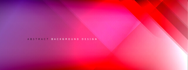 Motion concept neon shiny lines on liquid color gradients abstract backgrounds. Dynamic shadows and lights templates for text