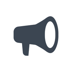 Promotion Icon. advertising, megaphone (vector illustration)