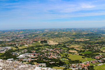 view of San Marino Republic