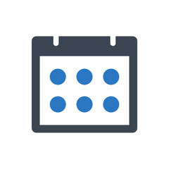 Fototapeta na wymiar Calendar Icon. date, schedule, event (vector illustration)