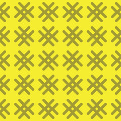 Vector seamless pattern texture background with geometric shapes, colored in yellow, gold colors.