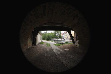 Unter der Krämerbrücke in Erfurt