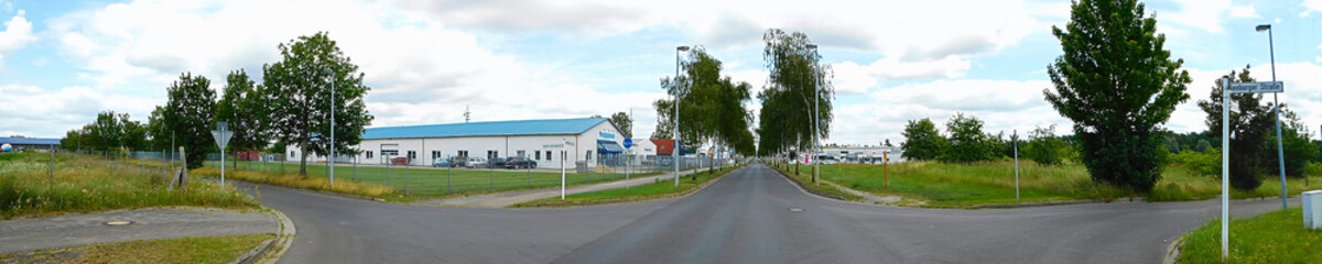 Industriegebiet in der Südstadt