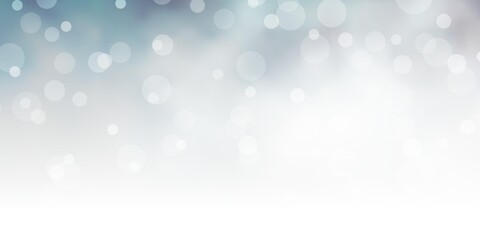 Dark Gray vector texture with circles. Colorful illustration with gradient dots in nature style. New template for your brand book.