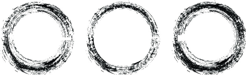 Grunge post Stamps Collection, Circles. Banners, Insignias , Logos, Icons, Labels and Badges Set . vector distress textures.blank shapes.