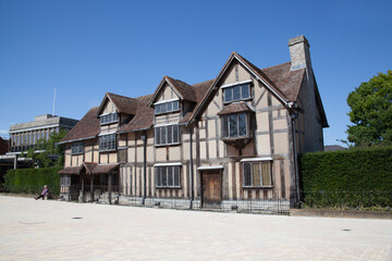 The birth place of William Shakepeare in Stratford upon Avon, Warwickshire, UK