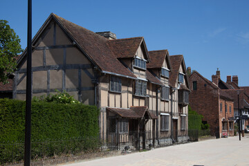 The birth place of William Shakespeare in Stratford upon Avon, Warwickshire in the United Kingdom