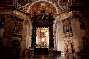 Fototapeta na wymiar Inside the Vatican