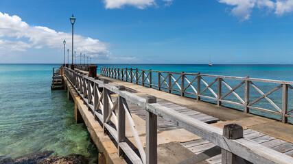 Barbados, alter Pier von Speightstown