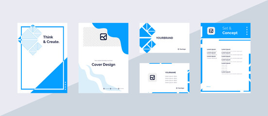 A collection of card design A4 size, ready to use.