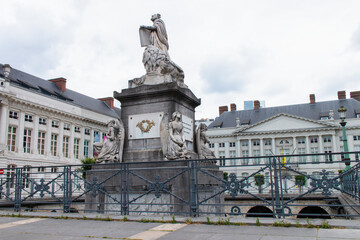 Obraz premium Brussels architecture and landmark Brussels city, Europe