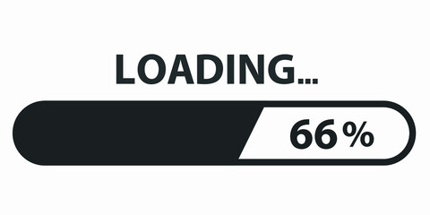 Fototapeta premium Vector loading icon.