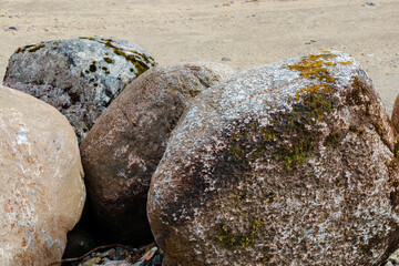 close up of bread,stones, granite, huge boulders, natural resources