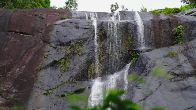 The Seven Wells Waterfalls in Langkawi, Malaysia. A beautiful piece of nature near the hills of Telega Harbour. 