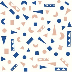 seamless pattern with geometric background 
