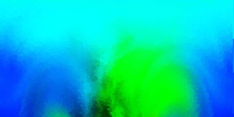 Fototapeta na wymiar Light blue, green vector polygonal backdrop.