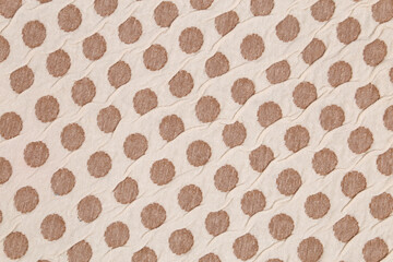 The abstract pattern on fabric. Seamless vector background. Dark blue and gold texture. Graphic modern pattern