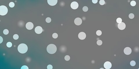 Light Pink, Blue vector backdrop with circles, stars. Colorful illustration with gradient dots, stars. New template for a brand book.