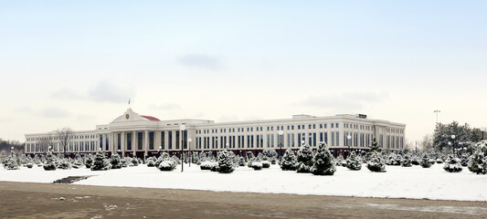 The senate building in Tashkent, Uzbekistan